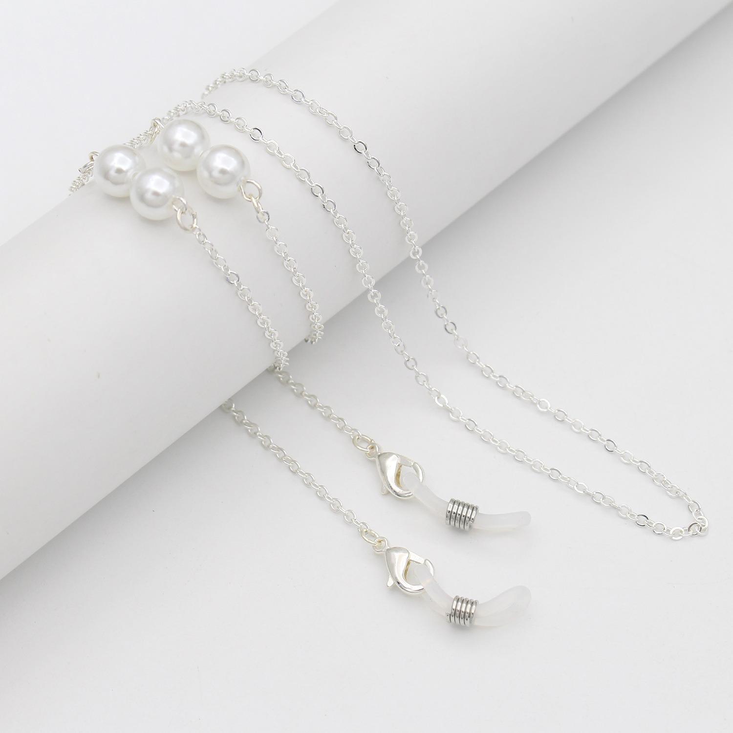 

Изысканная цепочка для очков-маски для женской шеи, модная анти-потеря, трендовая цепочка для солнцезащитных очков