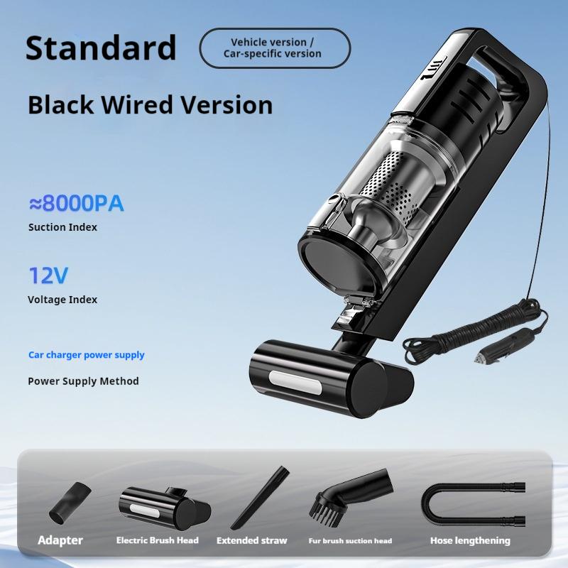 

Handheld Car Vacuum Cleaner Brushless Dual Motor 15000Pa Wireless 6000Mah 4 Speed Adjustable Multifunctional For Car Home Use