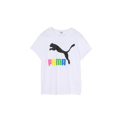 Classics Logo T-Shirt Women Tops White 596512-92