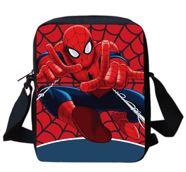 Spider-Man peripheral cartoon printed shoulder crossbody bag 8 inch