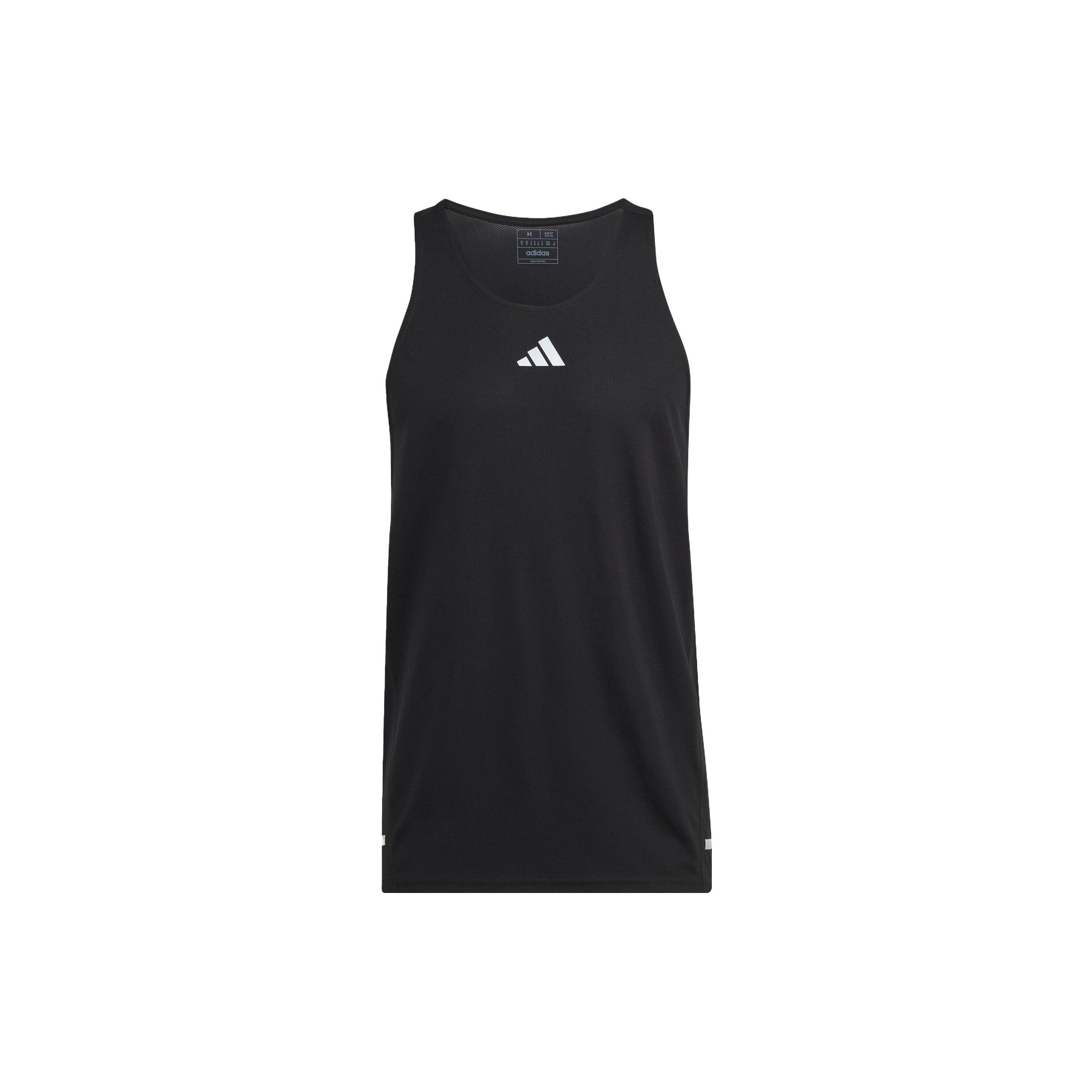 

Adidas X-City Cooler Быстросохнущая беговая майка Мужские топы Черный HR3275 XL