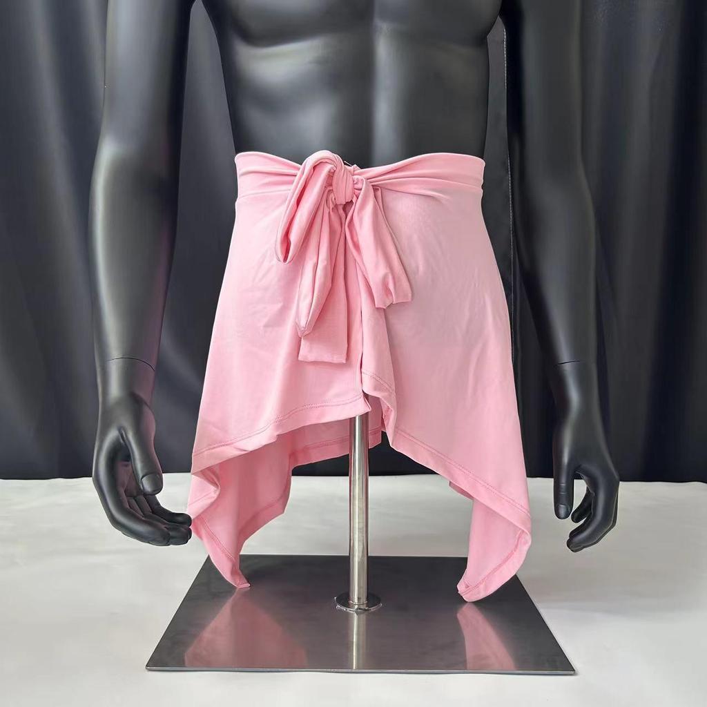 Yoga Dance Skirt: Anti-Exposure Tie-Up Ballet-Inspired Short Skirt