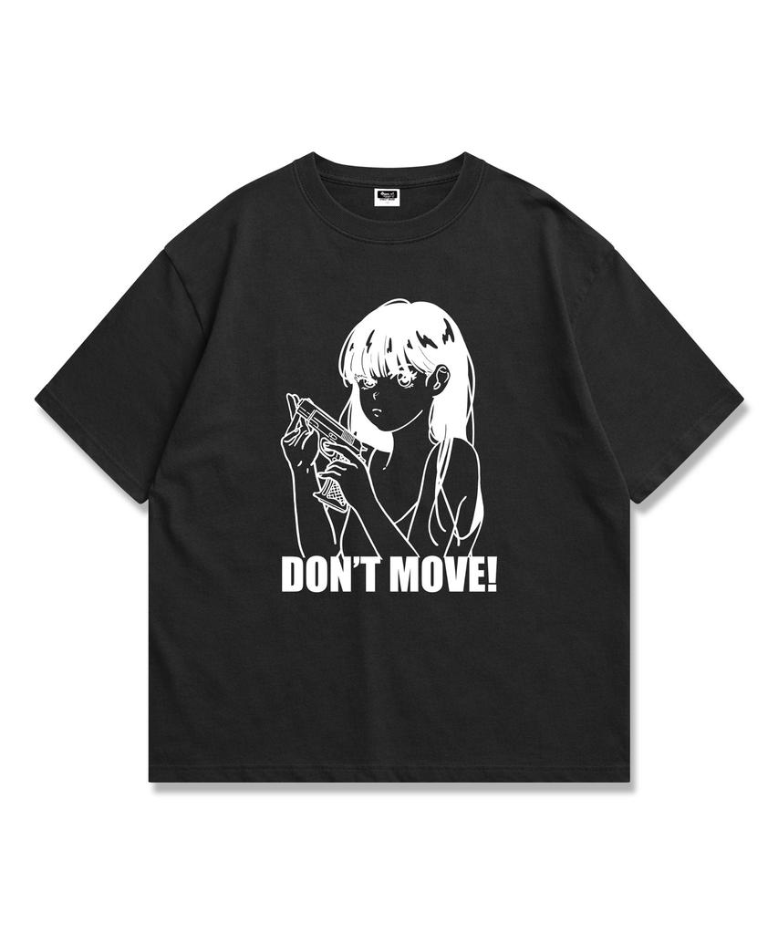 ORIGINALDAY Dont Move Oversized Short Sleeve T-Shirt Black