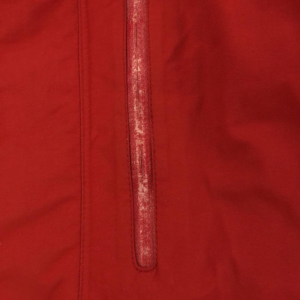 Marmot Outdoor Jacket S Red X Gray Hood Men's Used