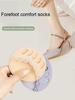 High Heels Half Shoes Insoles Five Toes Forefoot Pads for Women Calluses Corns Foot Pain Care Cushions Invisible Socks Inserts
