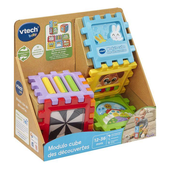 VTECH BABY - MODULO CUBE DES DÉCOUVERTES (PLASTIQUE RÉUTILISÉ) - Multicolore