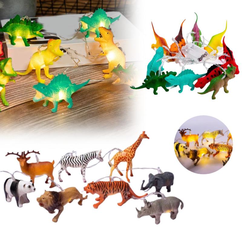 Dinosaur Christmas Led String Lights Night Light Children Bedroom Party Decor