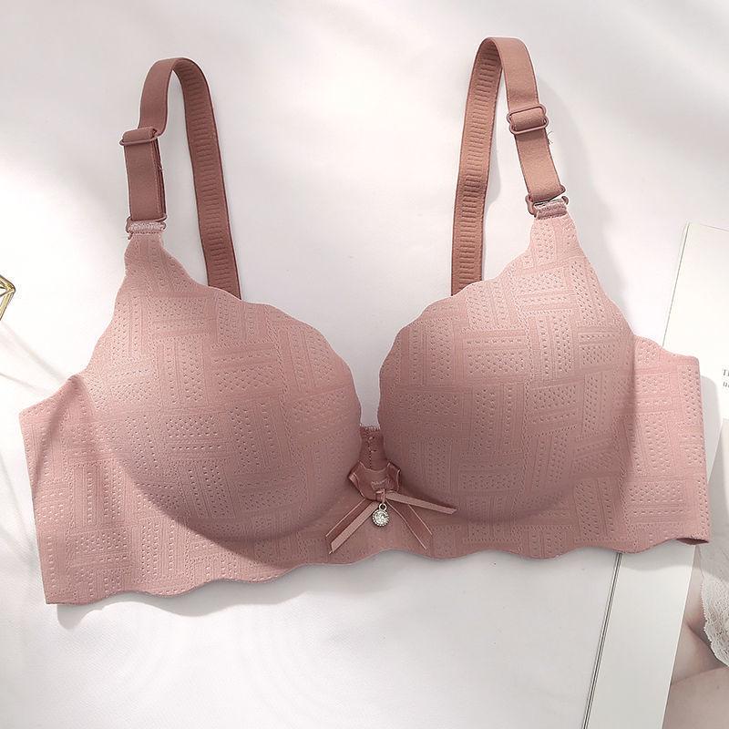 

Бесшовный бюстгальтер пуш-ап без косточек для маленькой груди – Сексуальное цельное женское нижнее белье с толстой подкладкой 38/85AB