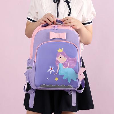 New Children's Backpack New Cute Cartoon Kindergarten Lightweight Burden Reduction Backpack for Primary School Students