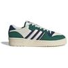 Adidas Originals Rivalry Anti-Slip Wear-Resistant Low-Top Skateboard Shoes Green White Sneakers IH0500