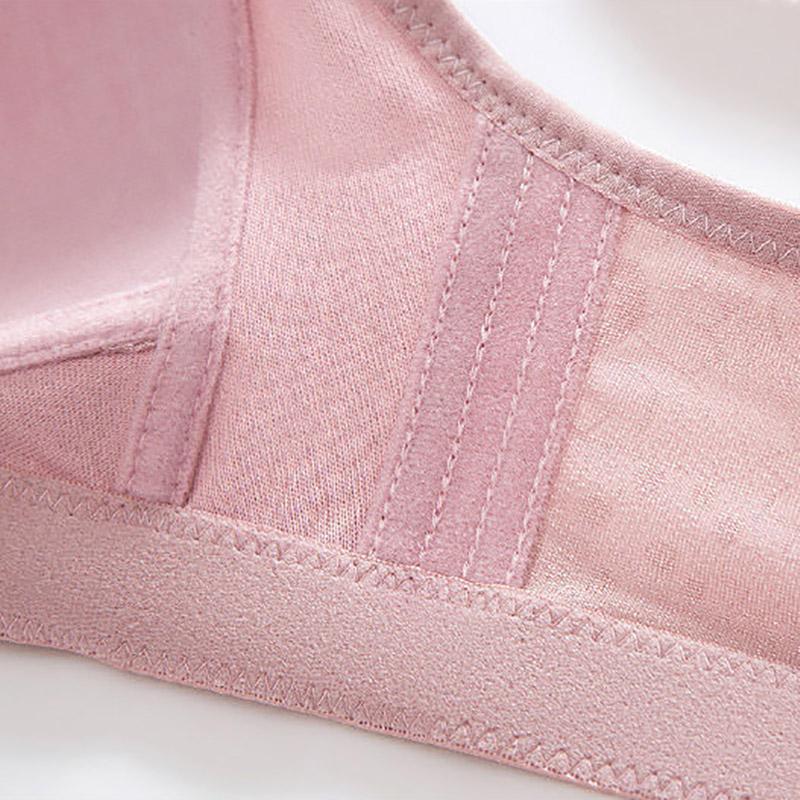 Comodo Morbido Taglia Grande Sottile Senza Ferretto Senza Raccolta Magnetica Anti-cedimento Reggiseno da Donna
