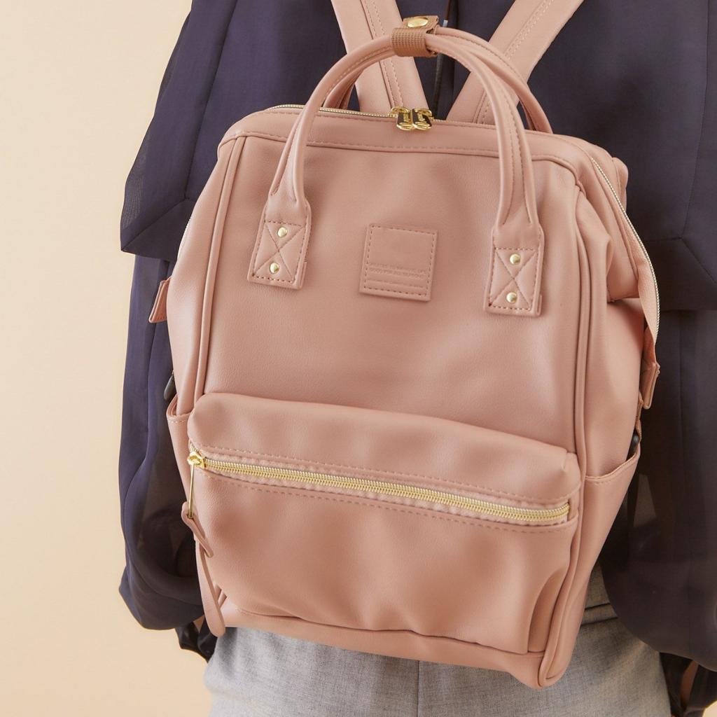 Backpack Mouth Gold Bag PU Travel Backpack Female Student Bag Bags Medieval Bag Small