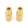 RF Coaxial Adaptor SMB Male To SMB Male / SMB Female, DAB Car Antenna RF Connector 50 Ohm