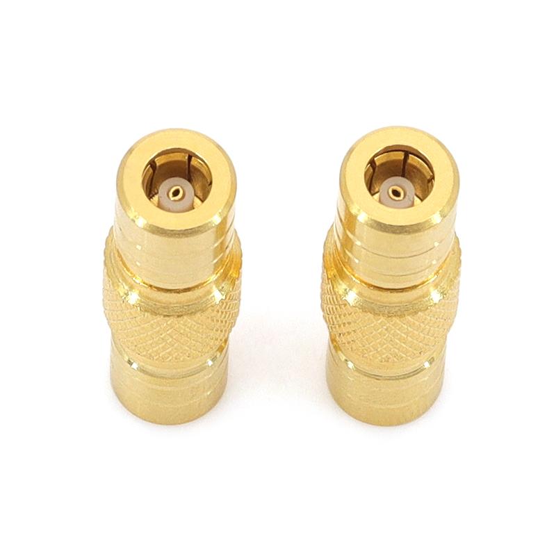 RF Coaxial Adaptor SMB Male To SMB Male / SMB Female, DAB Car Antenna RF Connector 50 Ohm