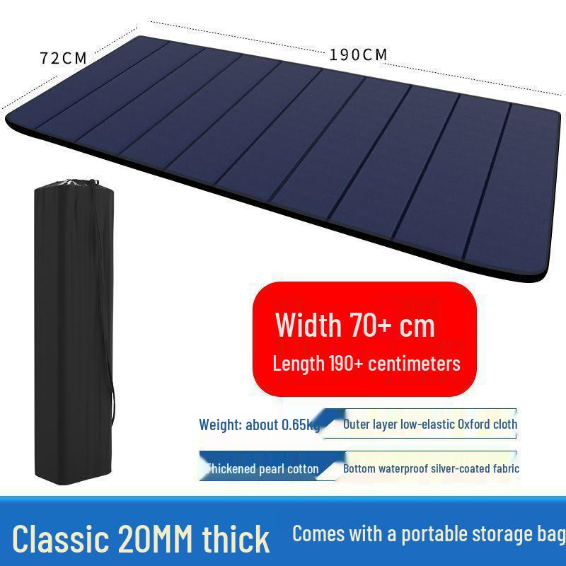 Thickened Waterproof Folding Sleeping Pad: Moisture-Proof Yoga and Nap Mat for Camping and Office Use
