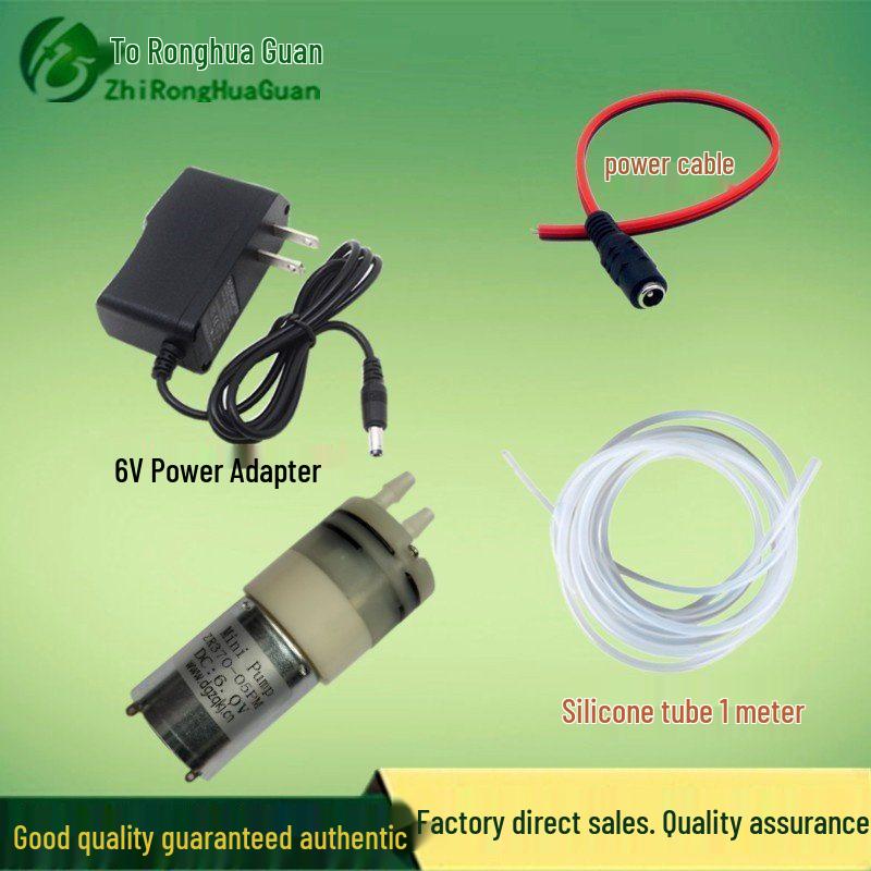Compact Self-Priming Water and Air Pump 12V/24V, Strong Suction, High Head