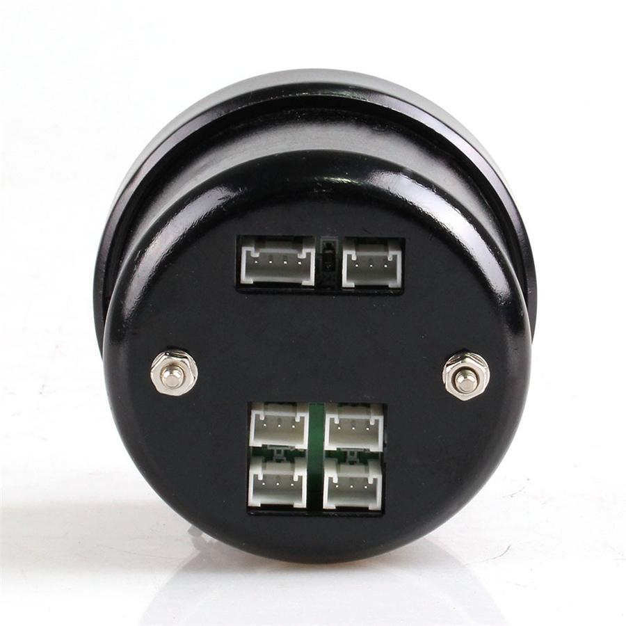 12V Air Pressure Gauge Car Motorcycle Air PSI Meter 60mm 2.5inch Turbo Boost Gauge Controller 5pcs 1/8NPT Electrical Sensors