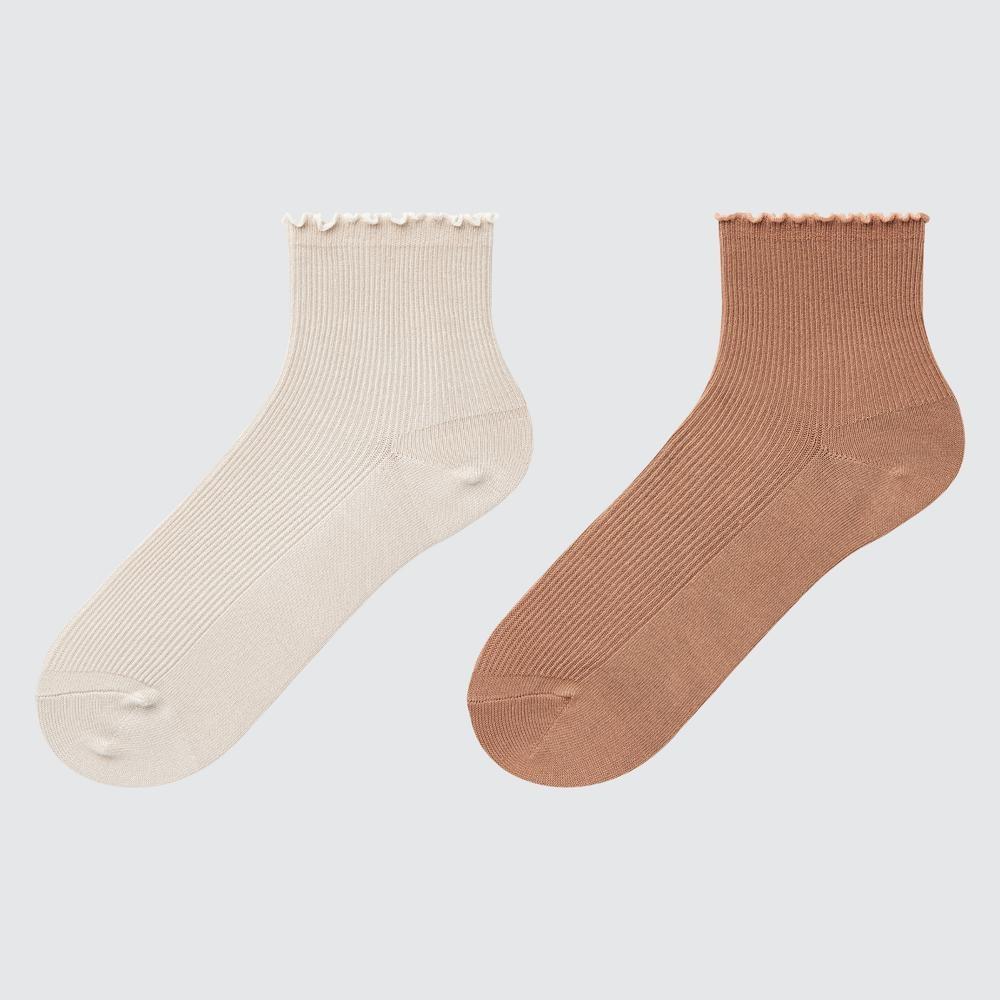 Uniqlo Heattech Socks 2P  Crumerow 