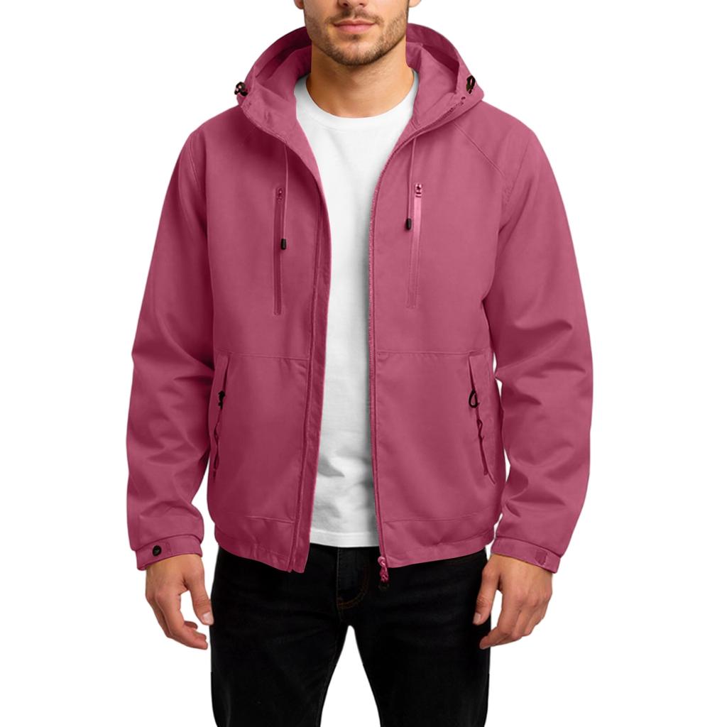 Men's  Fashion  Leisure  Hooded Hood  Outdoor  Jacket  Coat
