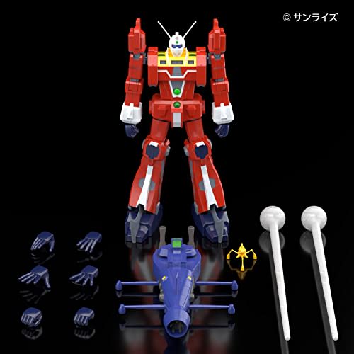 Aoshima Bunka Kyozai Co., Ltd. Space Runaway Ideon, 1/450 Scale, Approximately 24cm Tall, Pre-colored Plastic Model Kit DI-01