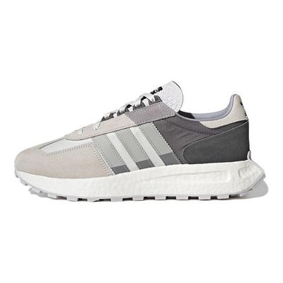 Originals Retropy E5 Süet Rahat Dayanıklı Düşük Bilekli Günlük Spor Ayakkabıları Unisex spor ayakkabılar Gri Siyah HP7741