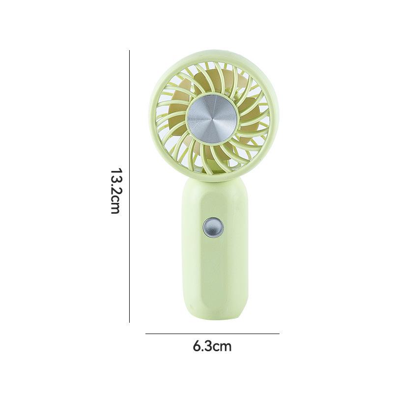 

Portable Handheld Rechargeable Pocket Fan for Outdoor Use – Grain Fruit Design 6.3*4*13.2 світло-зелений колір