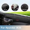 Pro Hyundai IX35 2010 2011 2012 2013 2014 2015 Koberečky na palubní desku auta Vyhněte se světlým podložkám Koberce na palubní desku