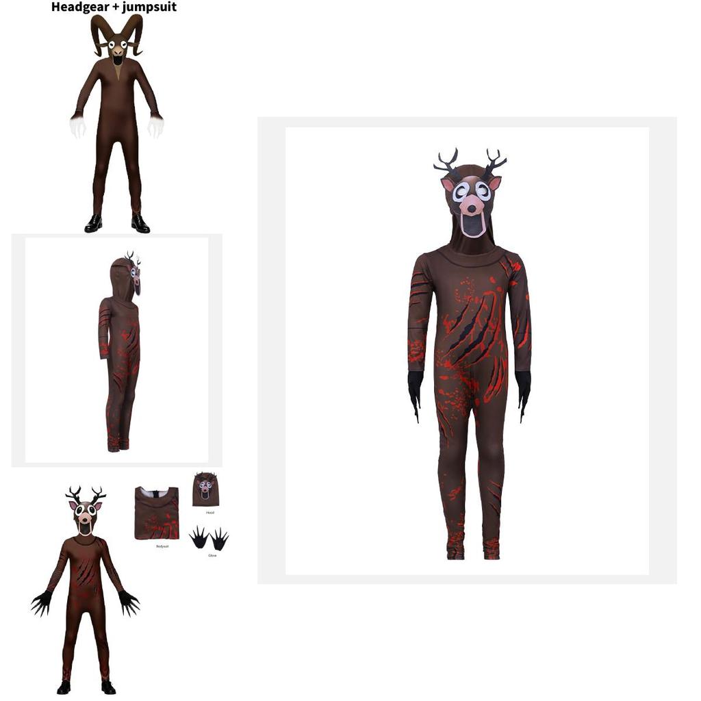 The Deer 99 Nights In The Forest Deer Goat Costume For Stage Performance Polyester Material Style For Kids Event