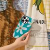 Little Green Flower Phone Case for IPhone 16 15 14 13 12 11 X XS XR XSMAX 7 8 Pro Max Plus Double-layer Back Cover