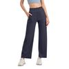 Women's High Waist Wide Leg Yoga Pants with Pockets Stretchy Fitness Trousers Bootcut Casual Lounge Bottoms