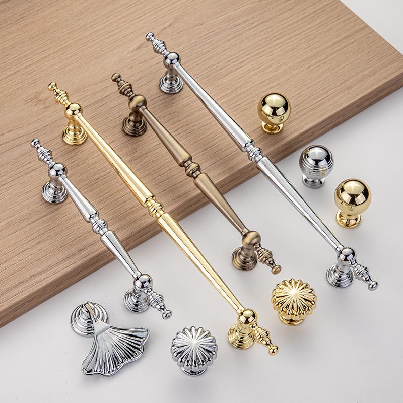 Gold European Modern Kitchen Cabinet Handle