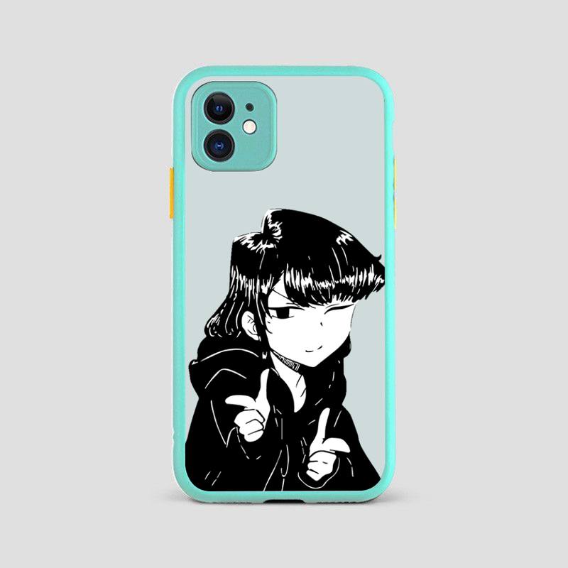 

Чехол для телефона Manga Chibi Komi Shouko Komi-San для iPhone X XR XS 7 8 Plus 11 12 13 pro MAX 13mini, полупрозрачный матовый противоударный чехол iphone 13promax