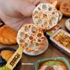 Special Bread Dessert Fridge Magnet Xinjiang Naan Cake Breakfast Sticker Refrigerator Decor