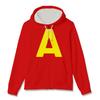 Alvin e i Chipmunks Felpa con Zip A S T Pile Invernale Manica Lunga con Cappuccio Felpe Stampa 3D Uomo Donna Pullover