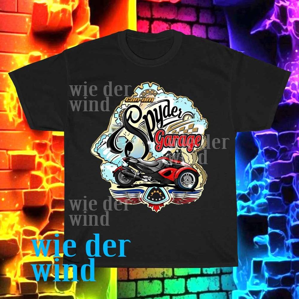 

New CanAm Spyder Retro Logo Men#039;s Tshirt funny size S to 5XL Unisex T-Shirt L