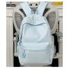 High-value letter embroidered schoolbag women's new large-capacity lightweight backpack student simple versatile backpack