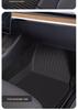 Compatible Tesla Model 3 & Y TPE Odorless Floor Mats & Trunk Backrest Mats