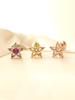 Minimal Piercing Candy Cubic Star Surgical Labret Piercing