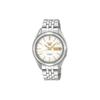 Seiko 30M Waterproof Automatic Mechanical Movement Stainless Steel Watch 37Mm White Dial Unisex watches SNKL17K1