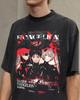 Evangelion | Anime Street Tee | Oversized Graphic T-Shirt | Vintage Wash