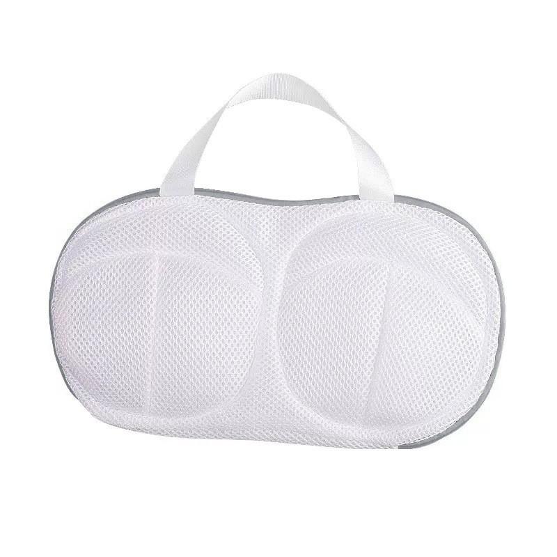 LIUSHADUOLA  Durable Mesh Laundry Bag/Durable Mesh Laundry Bag with Zipper Closure-Round Design,Ideal/Delicates/Underwear