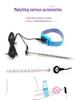 Electric Shock Anal Plug with Stimulation Features for Couples, Male and Female. Includes Nipple Suction, Clamps, and Penis Ring for Added Fun.