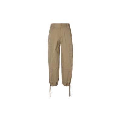 High Waist Loose Fit Multi-Pocket Wide Leg Casual Pants Women Bottoms Brown DZ3350-392