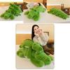 Adorable Green Crocodile Plush Pillow Soft Animal Toy For Kids Creative Gift Idea