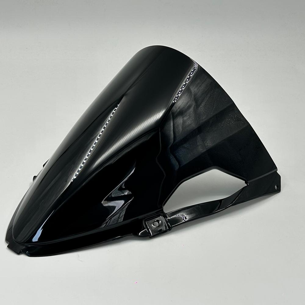 Motorcycle ZX6R Windshield For Kawasaki Ninja ZX 6R 636 ZX-6R 2024 2025 Double Bubble Wind Windscreen Screen Wind Deflectors