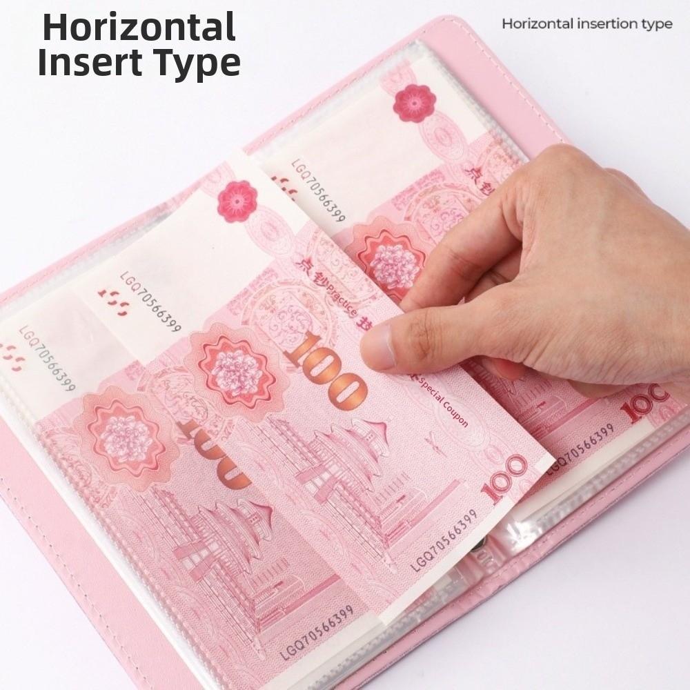 Password Lock Money Saving Book Portable Budget Planner Convenient Cash Saving Binder Unisex