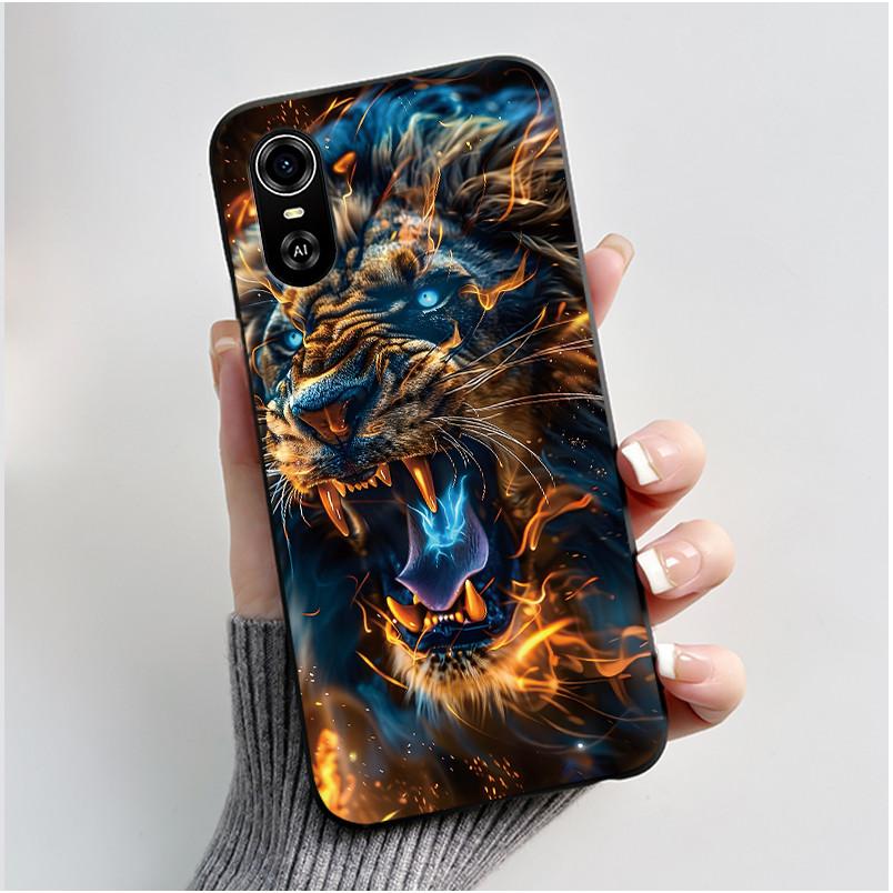 For ZTE Blade A31 Plus / BladeA31 Case Matte Black Aesthetic Luxury Cute Cool Boys Girls Pattern Casing Soft Silicone Back Cover
