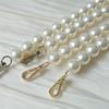 New Fashion Woman Handbag Accessory Parts PVC Pearl Acrylic Resin Chain Luxury Solid Strap Women Shoulder Clutch Handle Chains