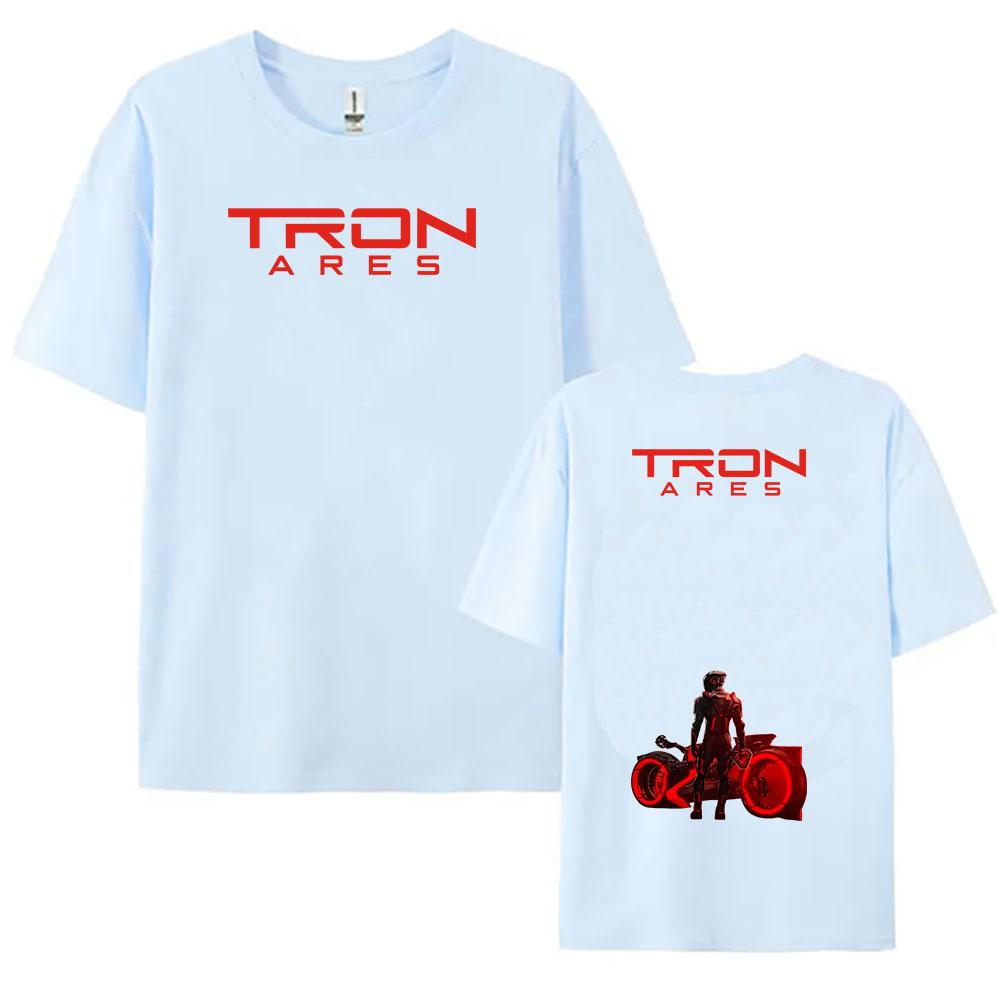 Film TRON Ares T-shirt Rockband Nine Inch Nails NIN T-shirts Bomull Lös Kortärmad Damkläder Streetwear Grafiska T-shirts