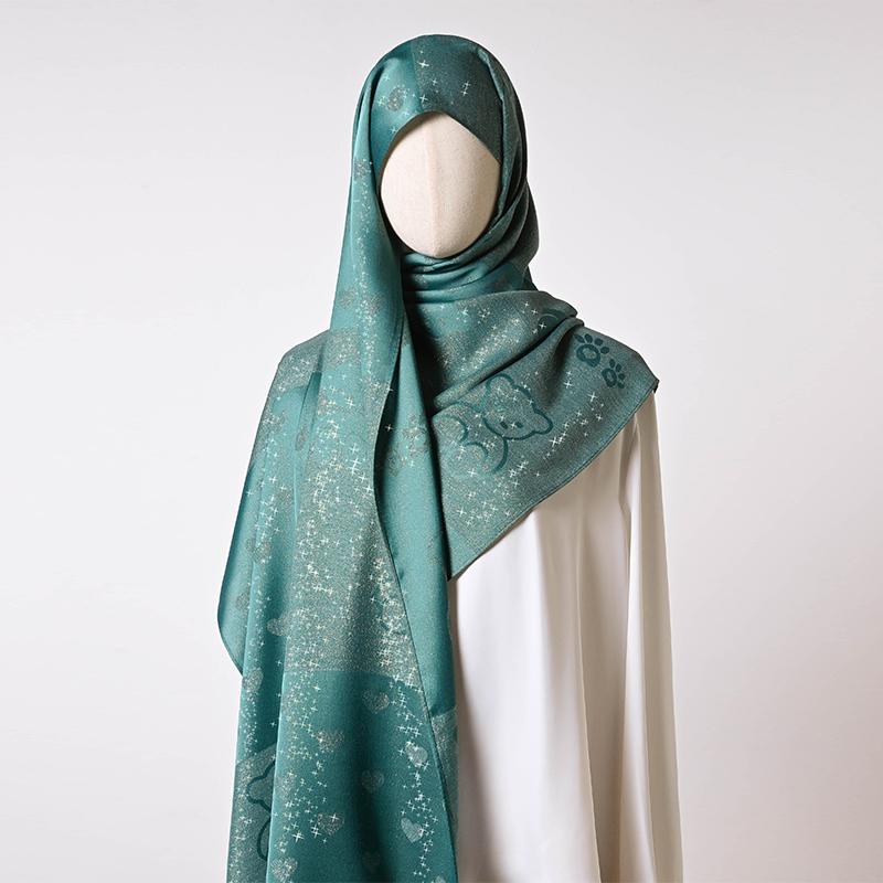Foulard Soft Head Wraps For Women Headband Long Muslim Quadrate Shawl Female Pashmina Bohemia Hijab Scarf